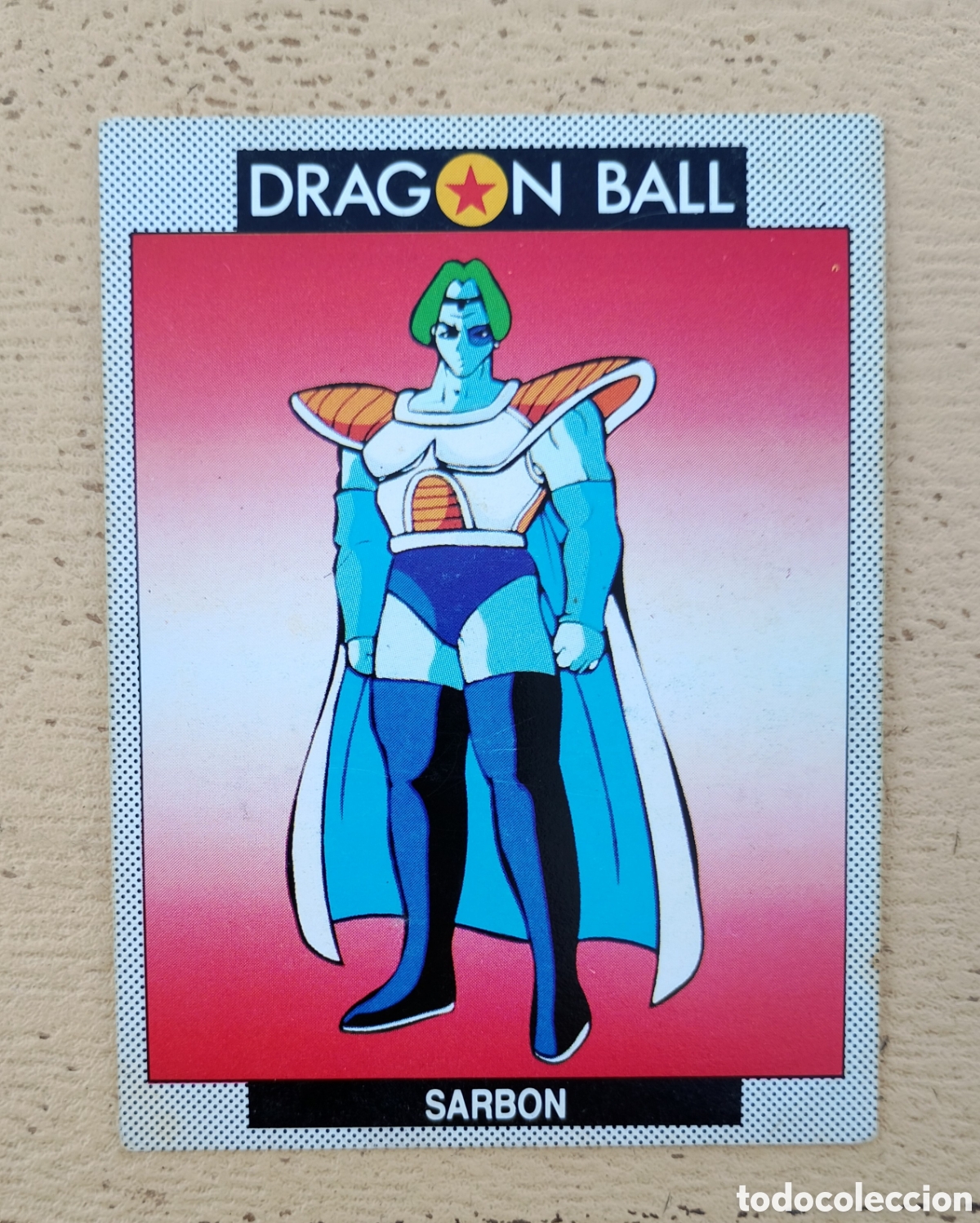 Trading Cards: Carta Drag&oacute;n Ball, Ediciones Este, N&deg; 123 Sarbon, Colecci&oacute;n 140, Tarjet-Cards