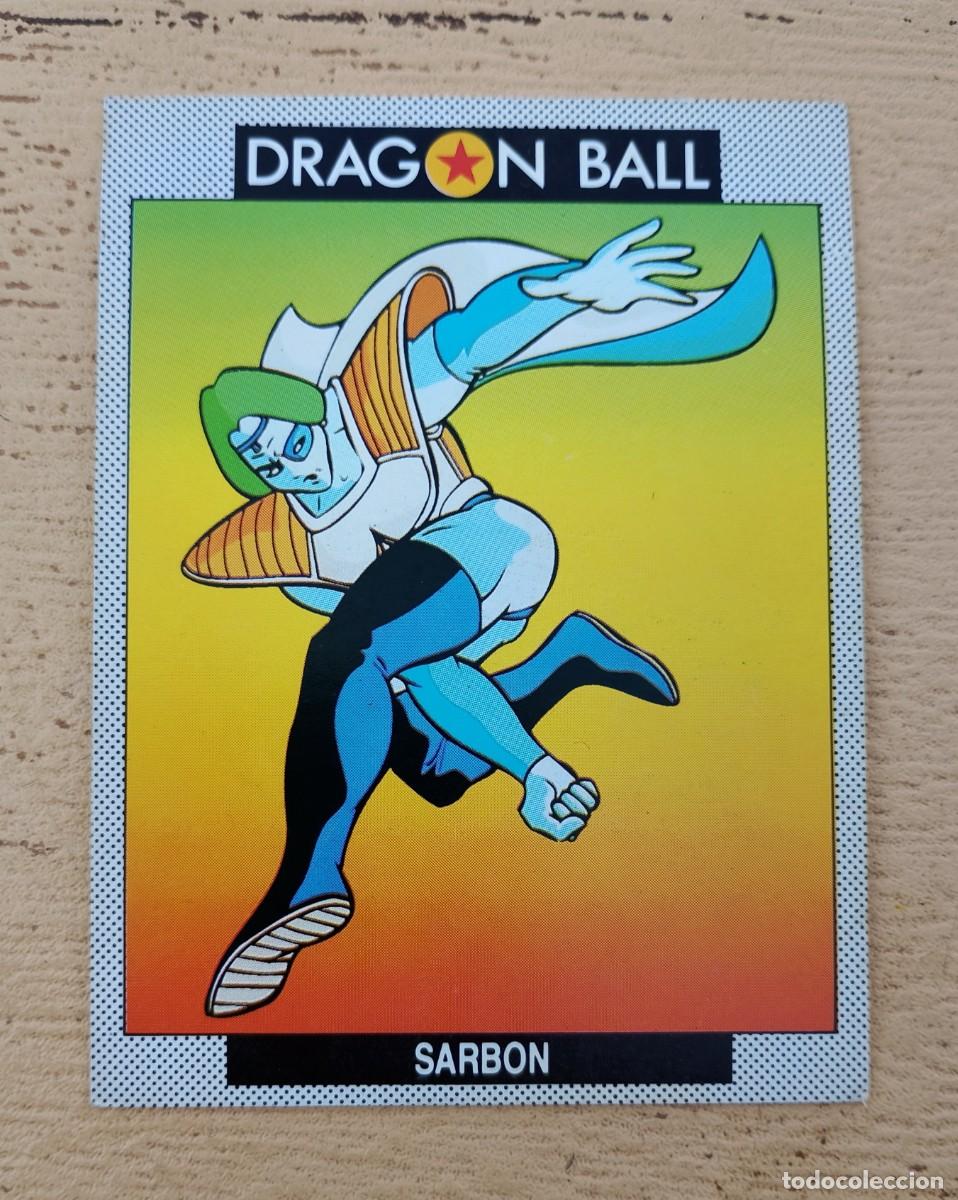 Trading Cards: Carta Drag&oacute;n Ball, Ediciones Este, N&deg; 124 Sarbon, Colecci&oacute;n 140, Tarjet-Cards