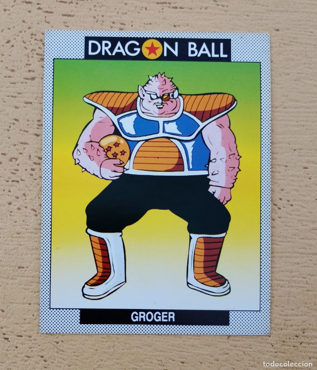 Trading Cards: Carta Drag&oacute;n Ball, Ediciones Este, N&deg; 125 Groger, Colecci&oacute;n 140, Tarjet-Cards