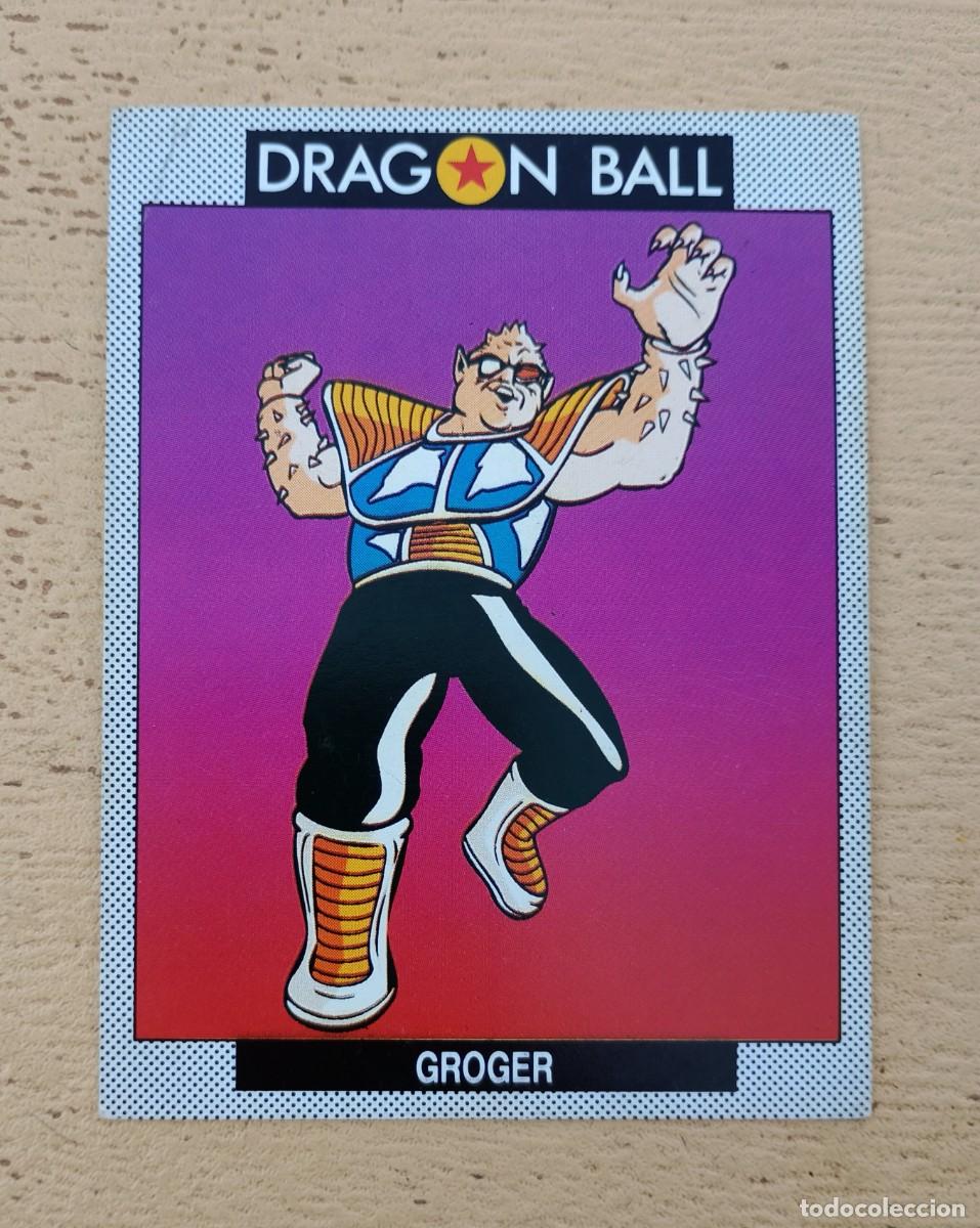 Trading Cards: Carta Drag&oacute;n Ball, Ediciones Este, N&deg; 126 Groger, Colecci&oacute;n 140, Tarjet-Cards