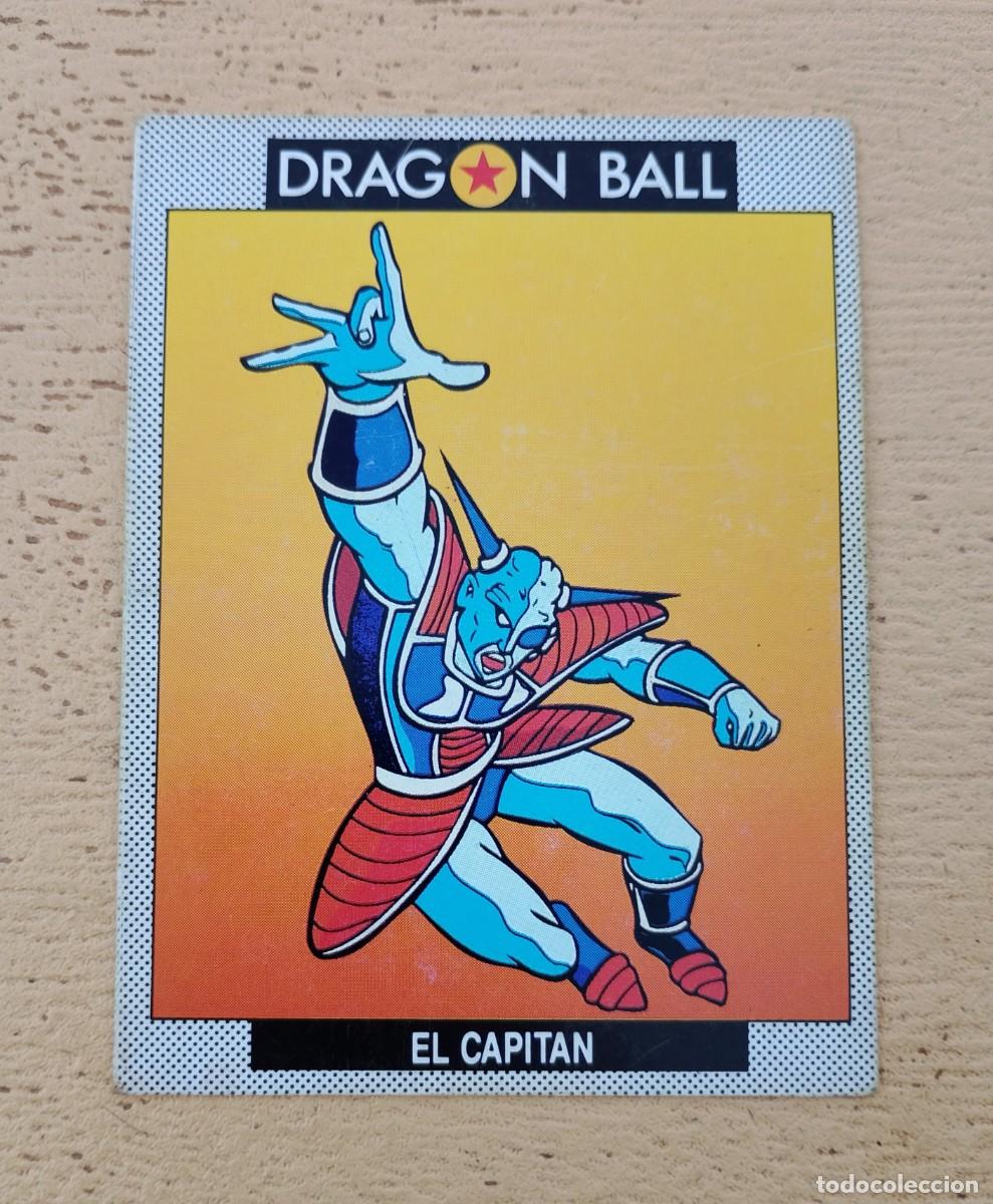 Figurine Collezionabili: Carta Drag&oacute;n Ball, Ediciones Este, N&deg; 128 El Capit&aacute;n, Colecci&oacute;n 140, Tarjet-Cards