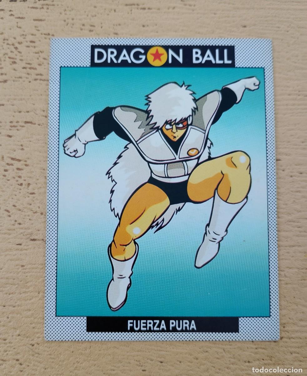 Figurine Collezionabili: Carta Drag&oacute;n Ball, Ediciones Este, N&deg; 130 Fuerza Pura, Colecci&oacute;n 140, Tarjet-Cards