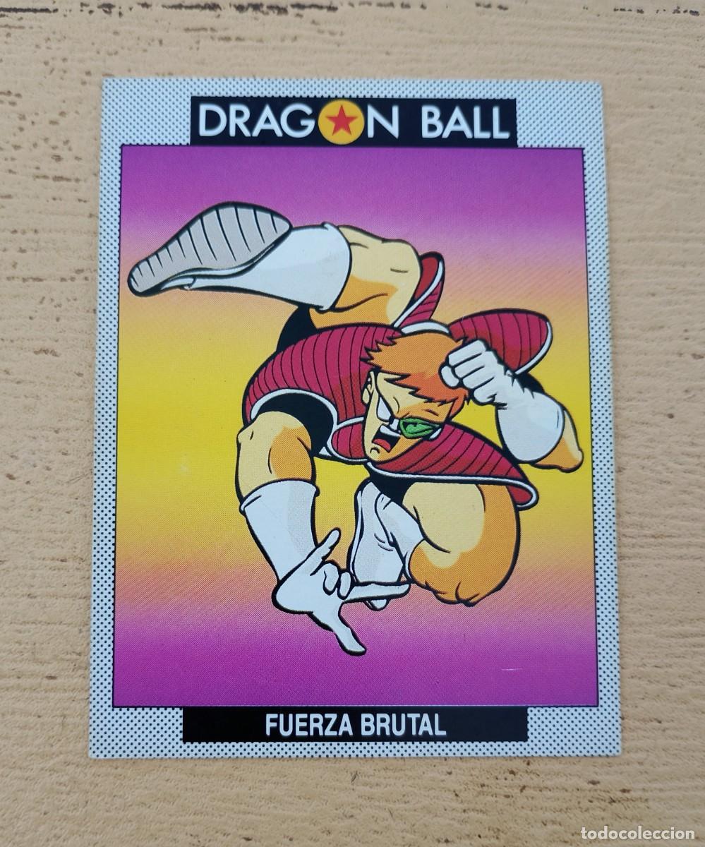 Figurine Collezionabili: Carta Drag&oacute;n Ball, Ediciones Este, N&deg; 132 Fuerza Pura, Colecci&oacute;n 140, Tarjet-Cards