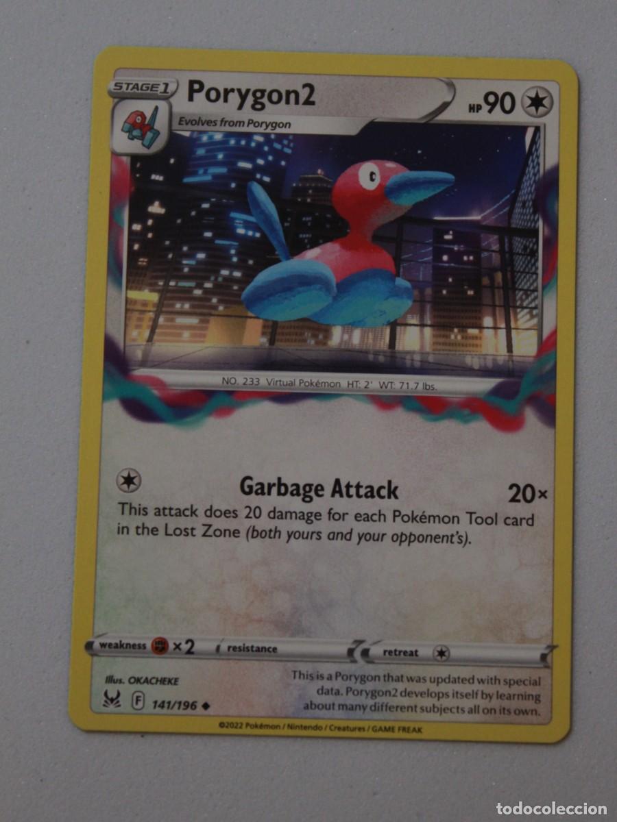 Trading Cards: Porygon2 141/196 &ndash; Pok&eacute;mon TCG Lost Origin