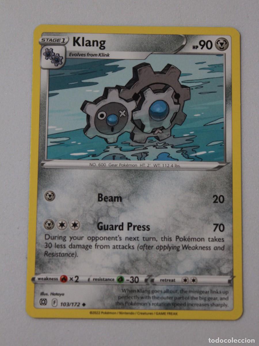 Trading Cards: Klang 103/172 Reverse Holo &ndash; Pok&eacute;mon TCG Brilliant Stars
