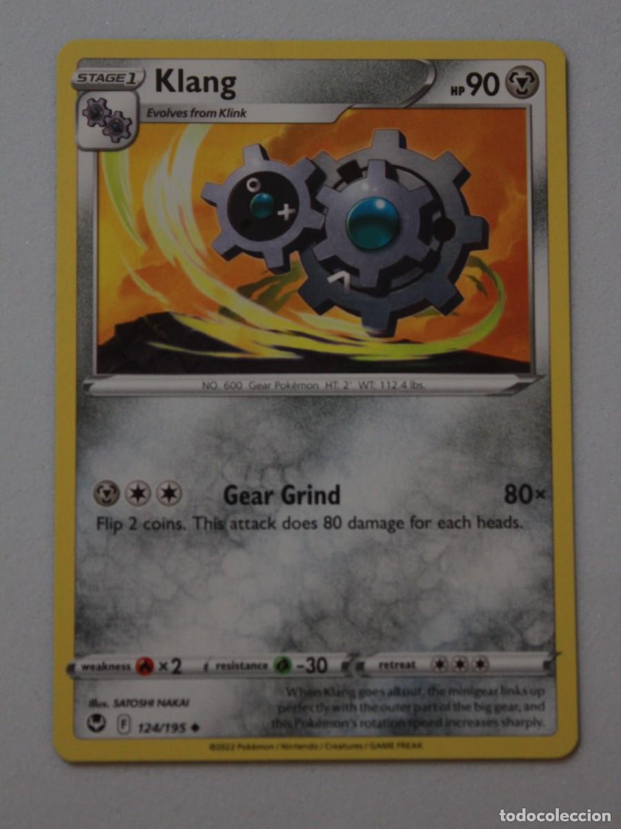 Trading Cards: Klang 124/195 Reverse Holo &ndash; Pok&eacute;mon TCG Silver Tempest