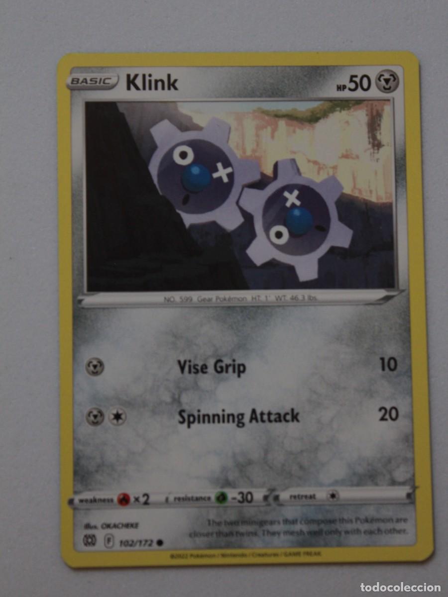 Trading Cards: Klink 102/172 &ndash; Pok&eacute;mon TCG Brilliant Stars