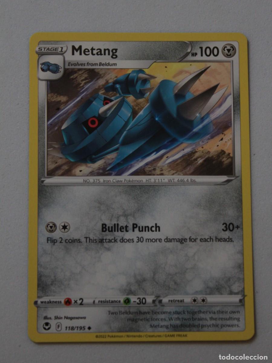 Trading Cards: Metang 118/195 &ndash; Pok&eacute;mon TCG Silver Tempest