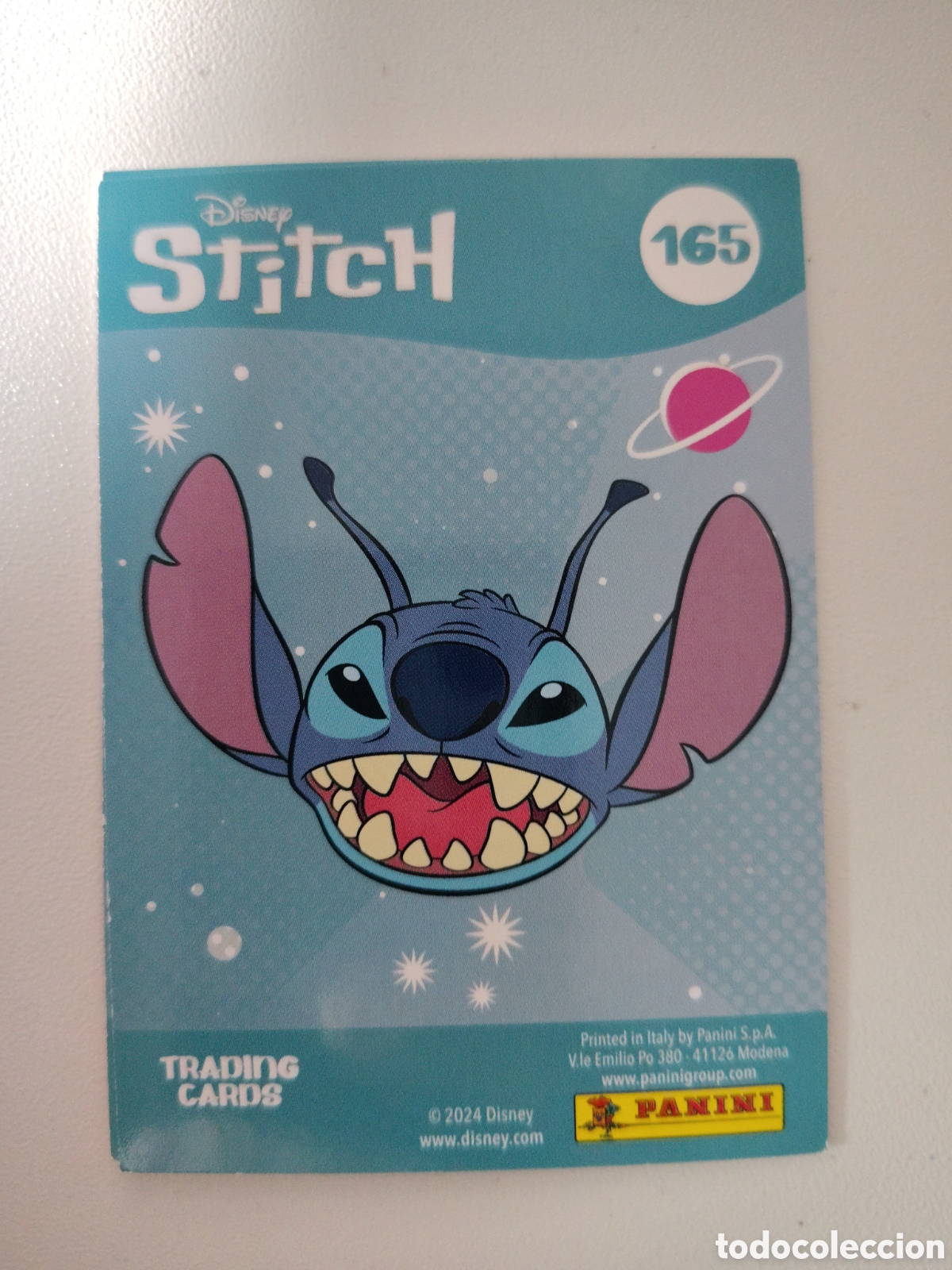 Trading Cards: Stitch 2024 Disney n&deg; 165 Trading Card Panini