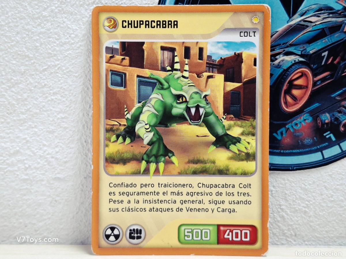 Trading Cards: Carta Chupacabra 080 Invizimals 2014 Panini