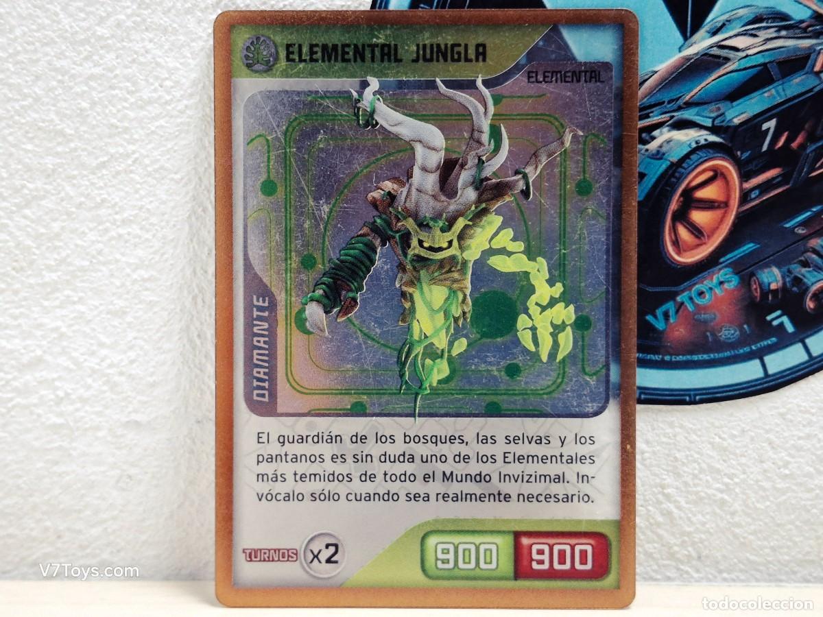 Trading Cards: Carta Elemental Jungla 004 Invizimals 2014 Panini
