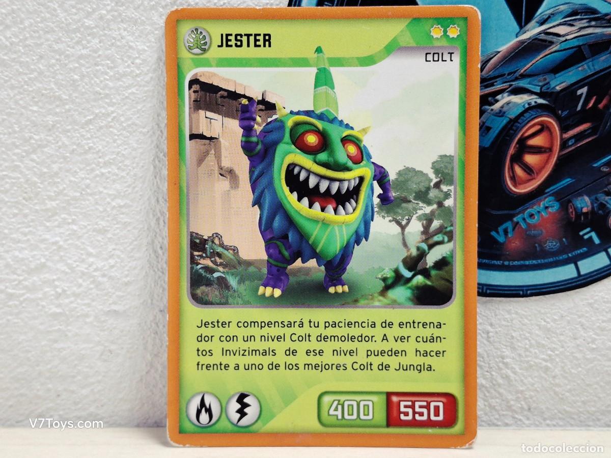 Trading Cards: Carta Jester 107 Invizimals 2014 Panini