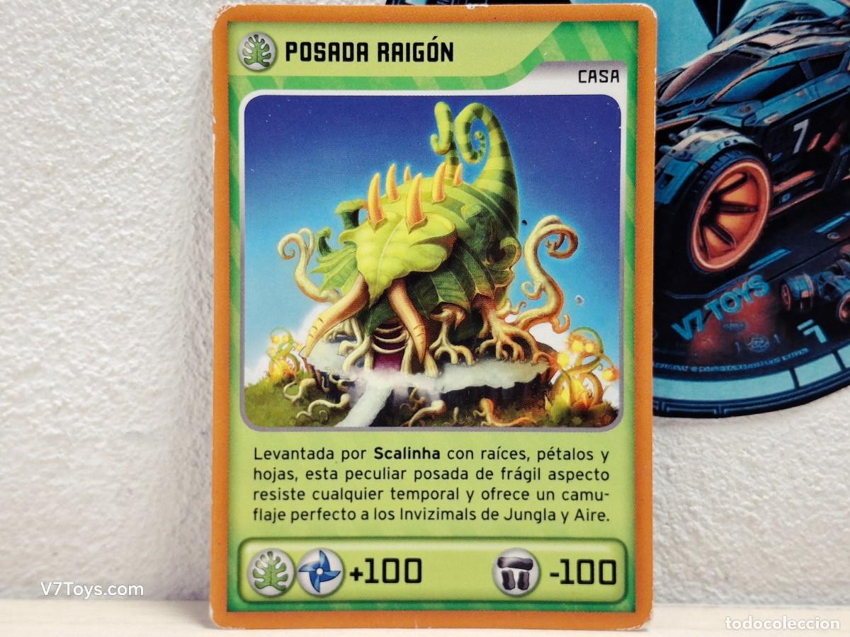 Trading Cards: Carta Posada Raig&oacute;n 354 Invizimals 2014 Panini