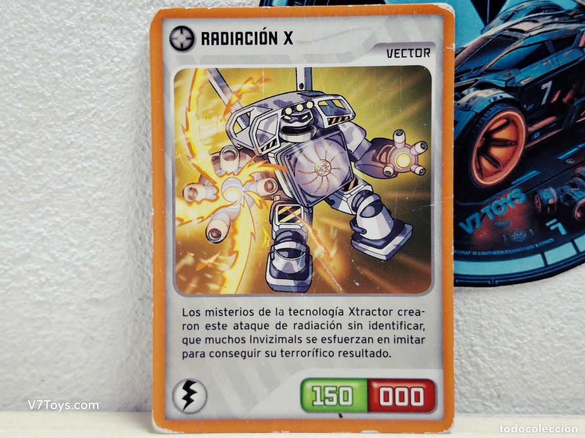 Trading Cards: Carta Radiaci&oacute;n X 308 Invizimals 2014 Panini