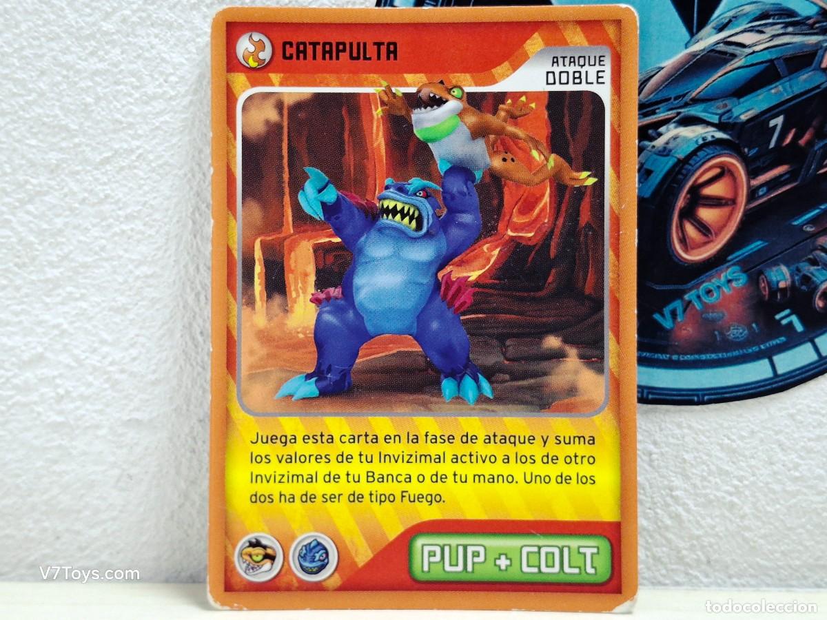 Trading Cards: Carta Catapulta 050 Invizimals 2014 Panini