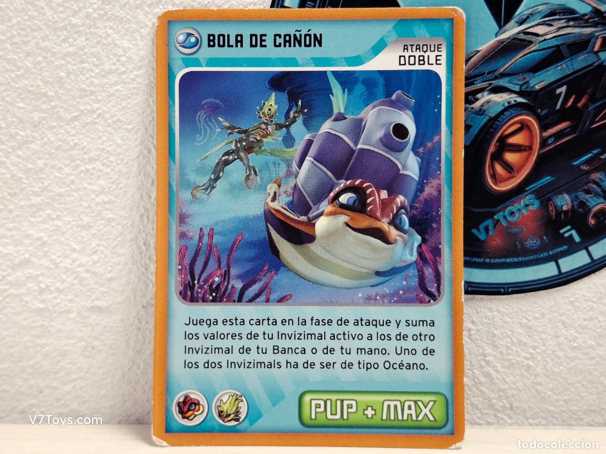 Trading Cards: Carta Bola de Ca&ntilde;&oacute;n 165 Invizimals 2014 Panini