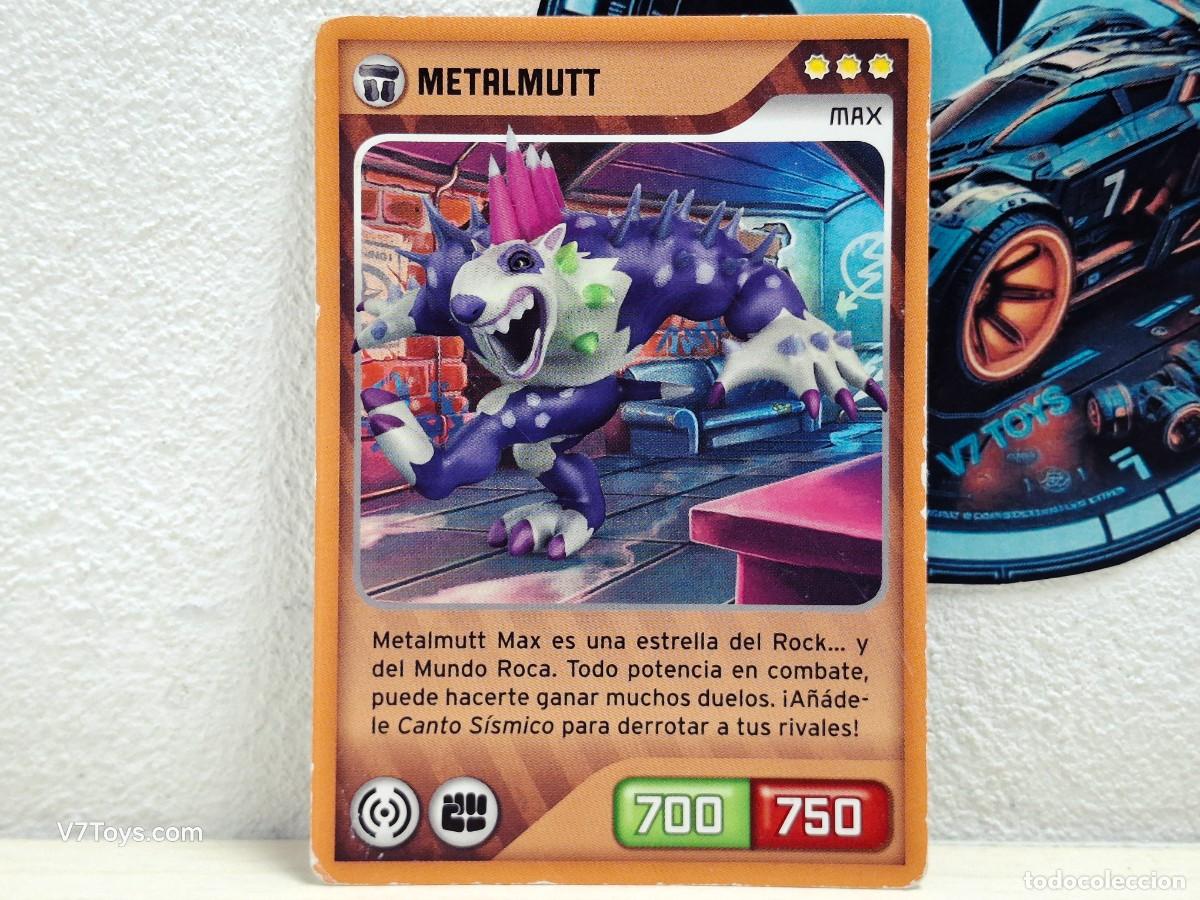 Trading Cards: Carta Metalmutt 171 Invizimals 2014 Panini