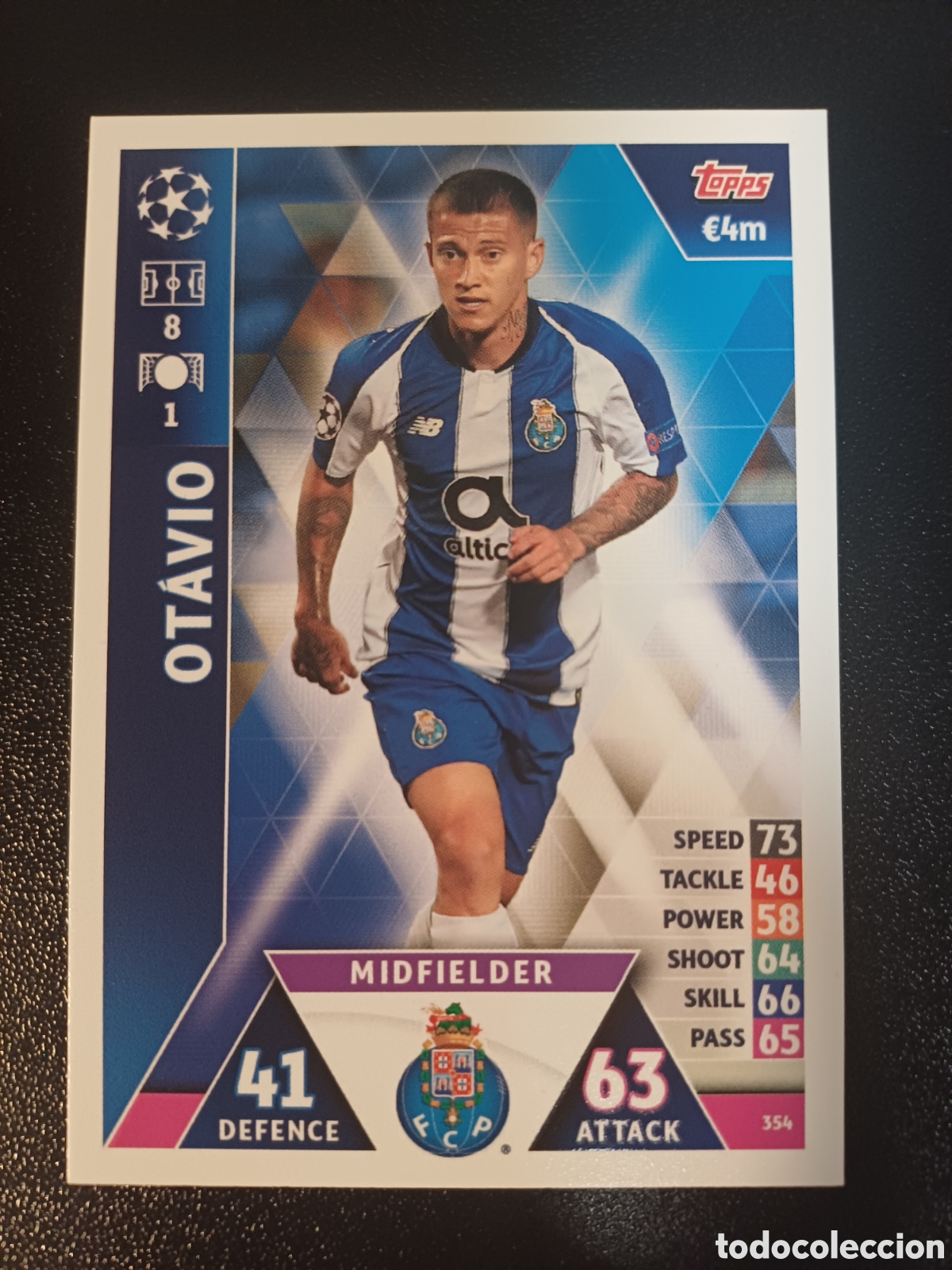 Sammelkarten: #354 OTAVIO FC PORTO TOPPS MATCH ATTAX 2018/19