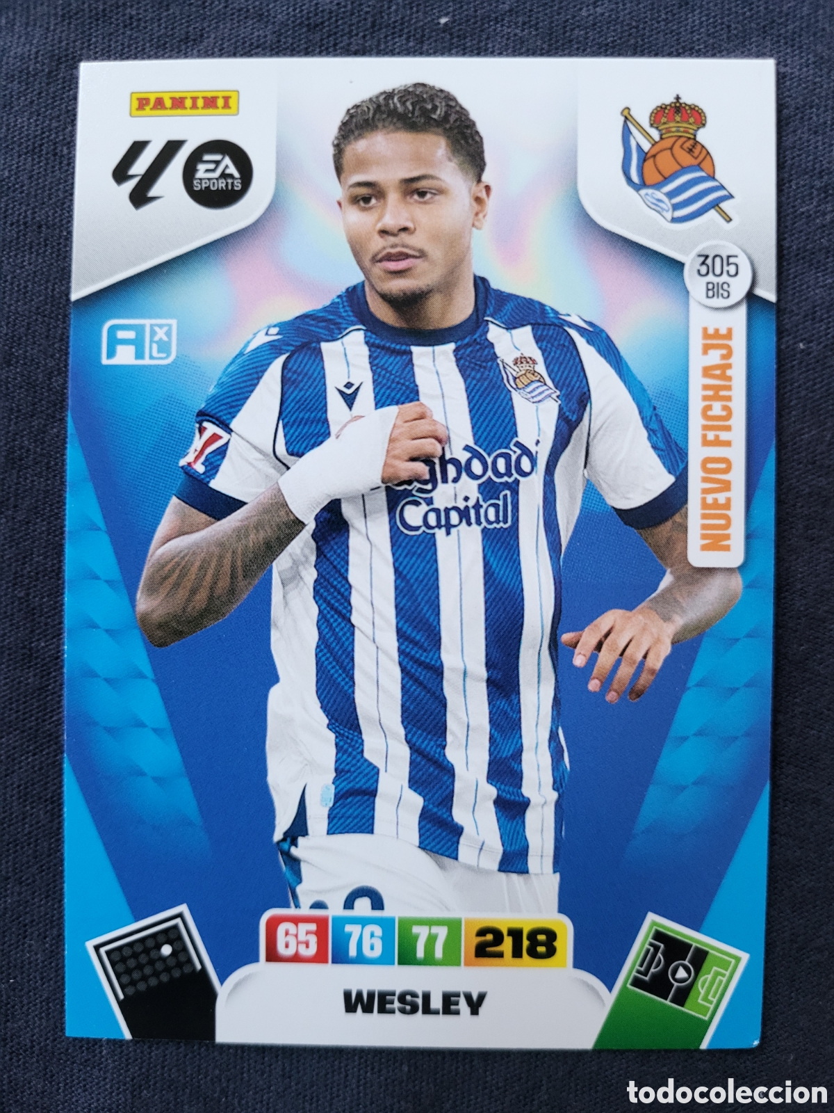 Trading Cards: 305 BIS Wesley Nuevo Fichaje / Adrenalyn XL 2025
