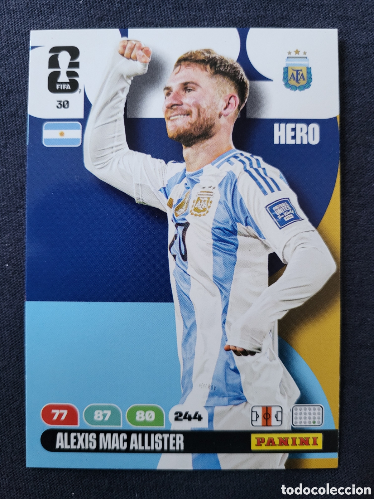 Trading Cards: 30 Alexis Mac Allister / Adrenalyn XL FIFA World Cup 2026