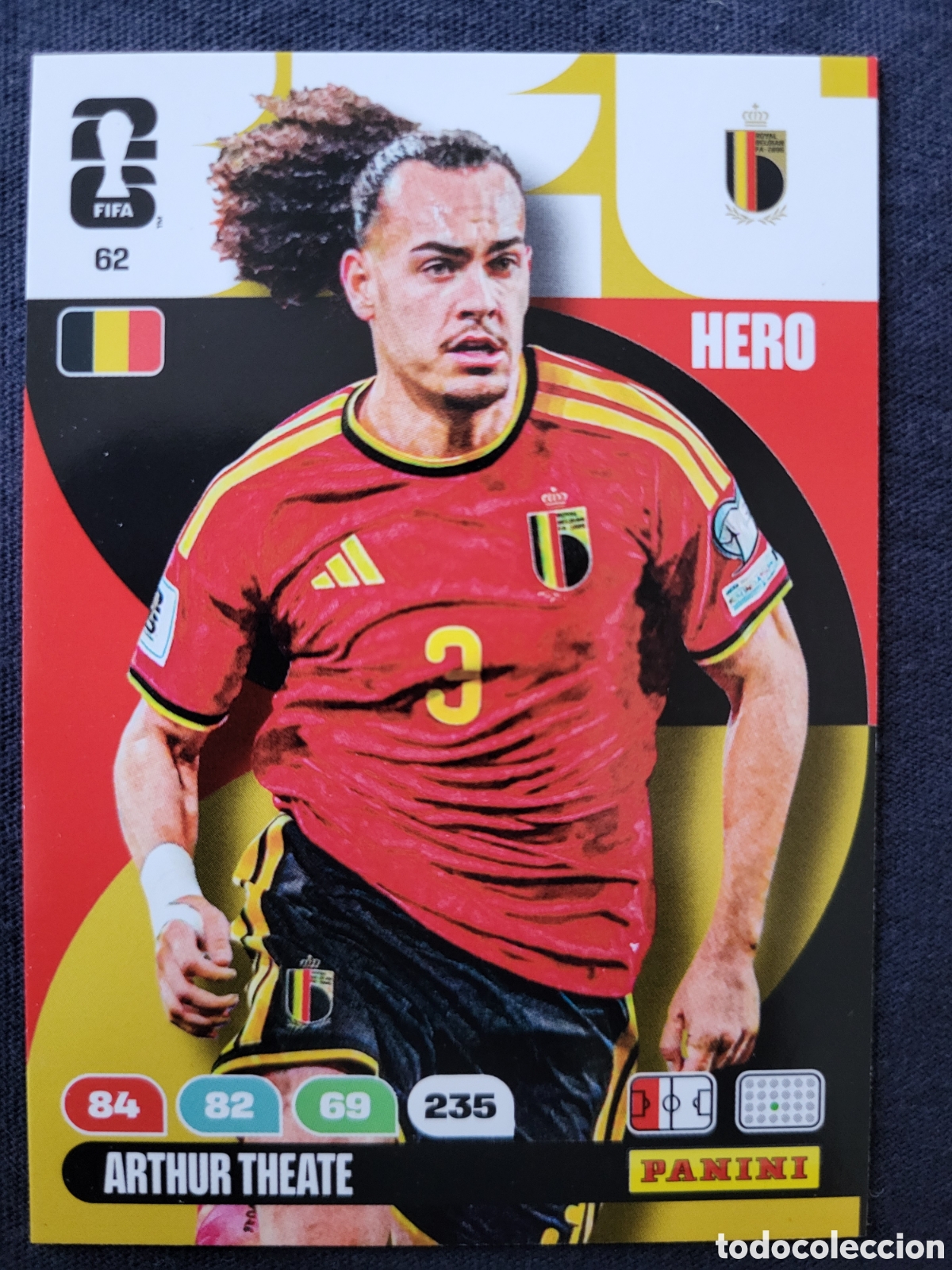 Trading Cards: 62 Arthur Theate / Adrenalyn XL FIFA World Cup 2026