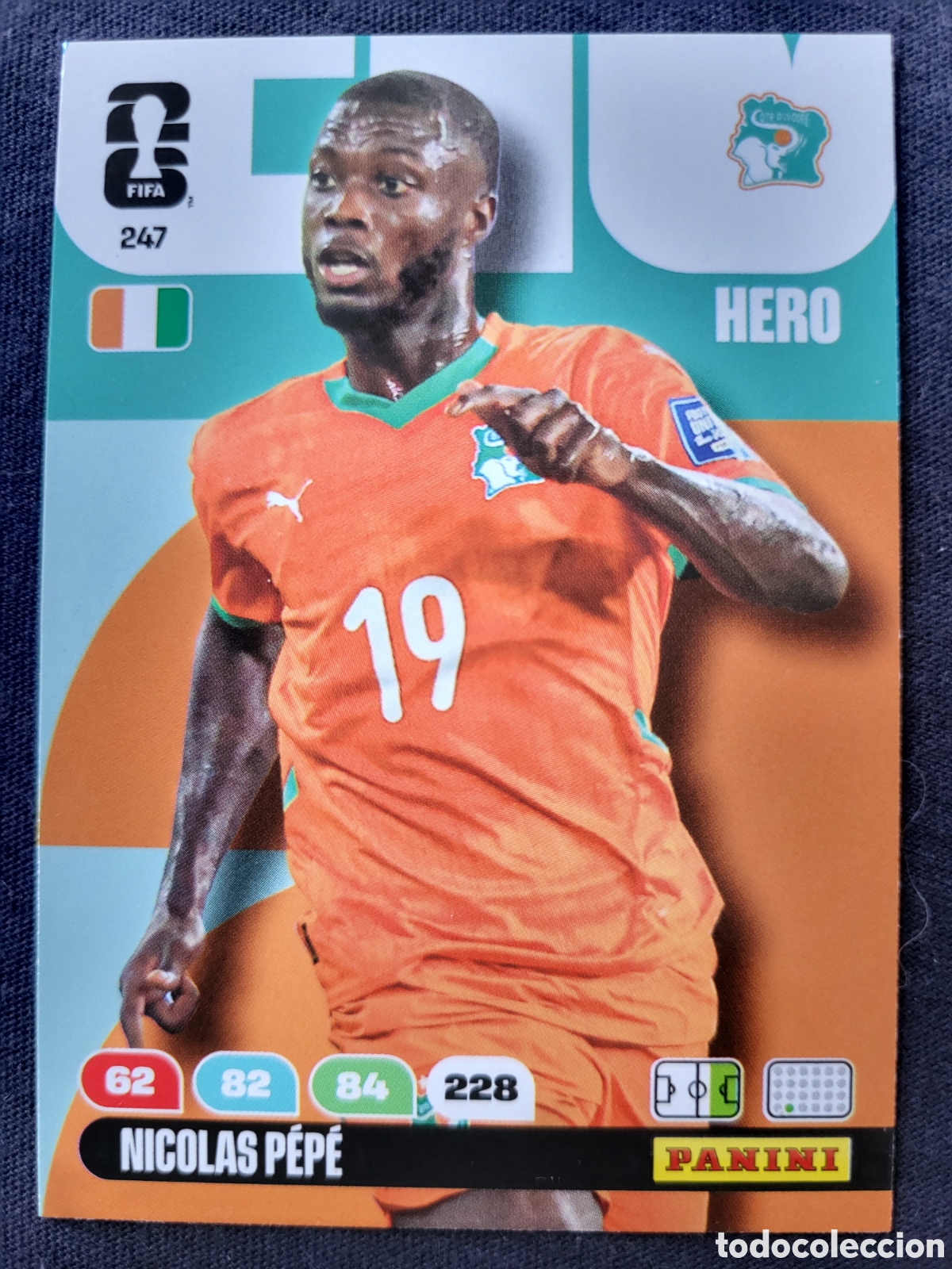 Trading Cards: 247 Nicolas Pepe / Adrenalyn XL FIFA World Cup 2026