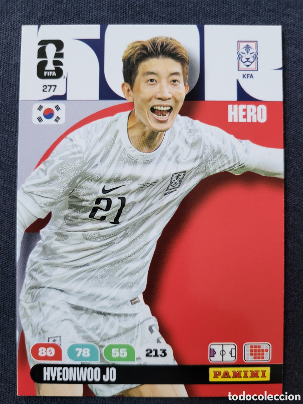 Trading Cards: 277 Hyeonwoo Jo / Adrenalyn XL FIFA World Cup 2026