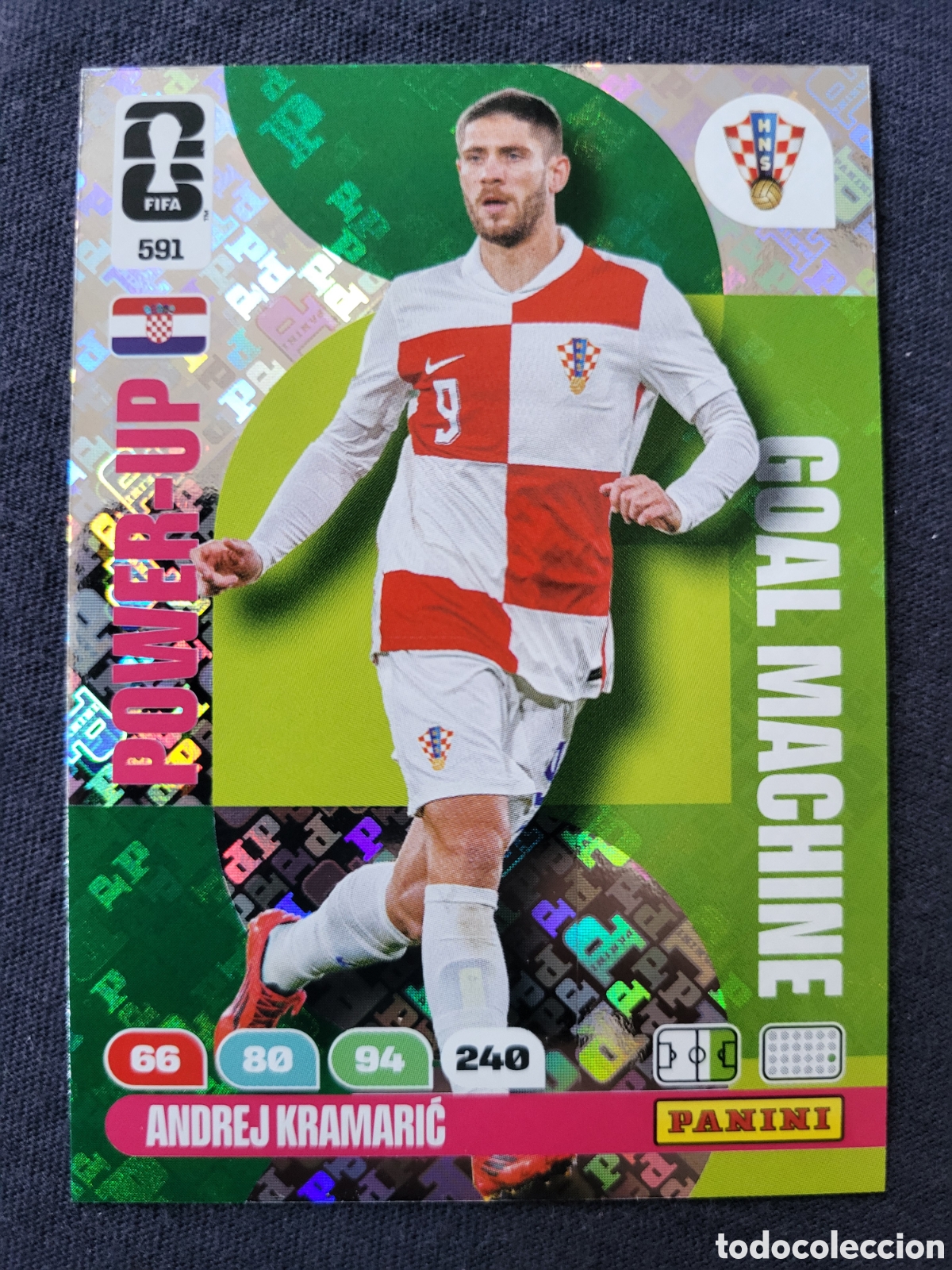 Trading Cards: 591 Andrej Kramaric [Goal Machine] / Adrenalyn XL FIFA World Cup 2026