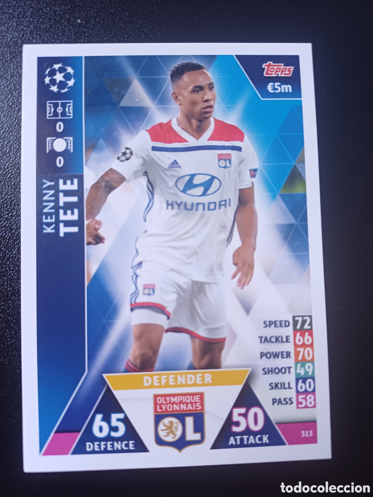 Sammelkarten: #313 KENNY TETE OLYMPIQUE LYONNAIS TOPPS MATCH ATTAX 2018/19