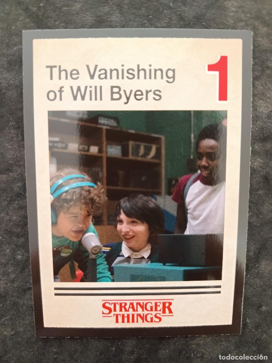 Trading Cards: STRANGER THINGS. THIS IS OUR STORY. PANINI. #3 THE VANISHING OF WILL BYERS 1.