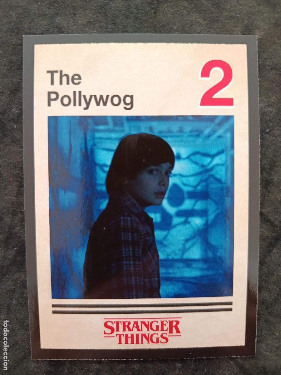 Trading Cards: STRANGER THINGS. THIS IS OUR STORY. PANINI. #33 THE POLLYWOG 2.