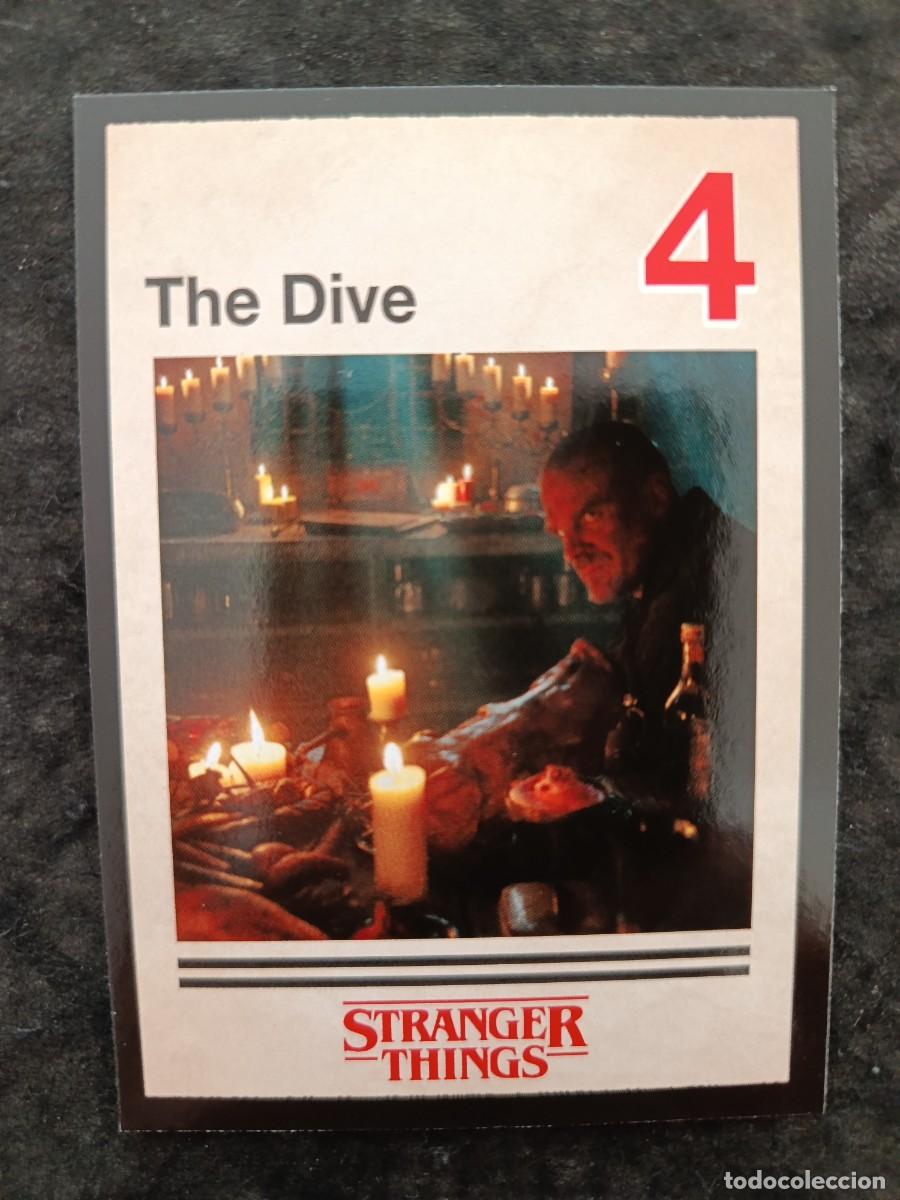 Trading Cards: STRANGER THINGS. THIS IS OUR STORY. PANINI. #84 THE DIVE 4.
