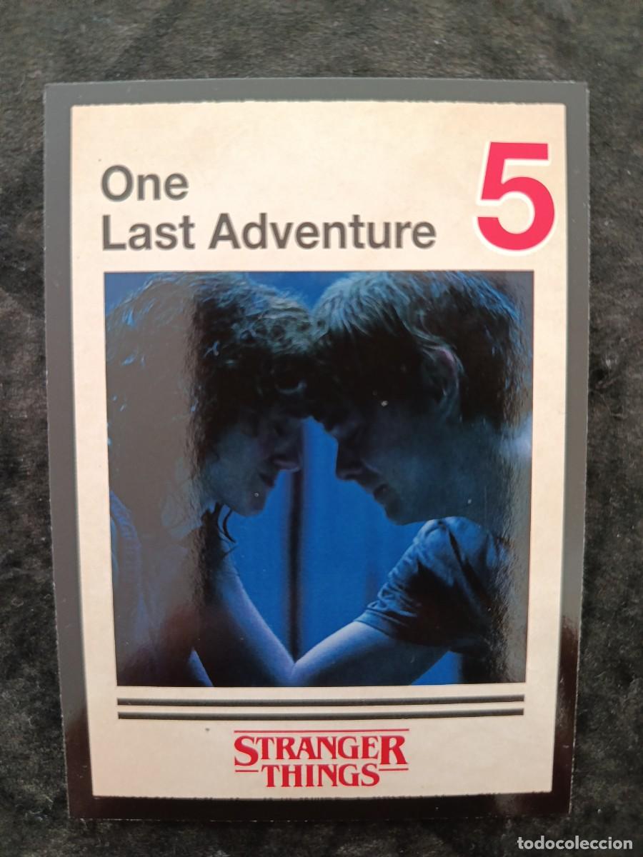 Trading Cards: STRANGER THINGS. THIS IS OUR STORY. PANINI. #106 ONE LAST ADVENTURE 5.