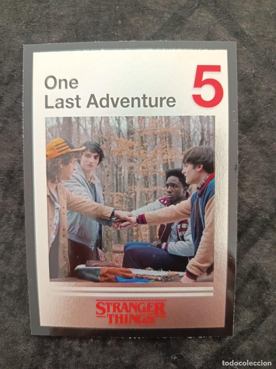 Trading Cards: STRANGER THINGS. THIS IS OUR STORY. PANINI. #108 ONE LAST ADVENTURE 5.