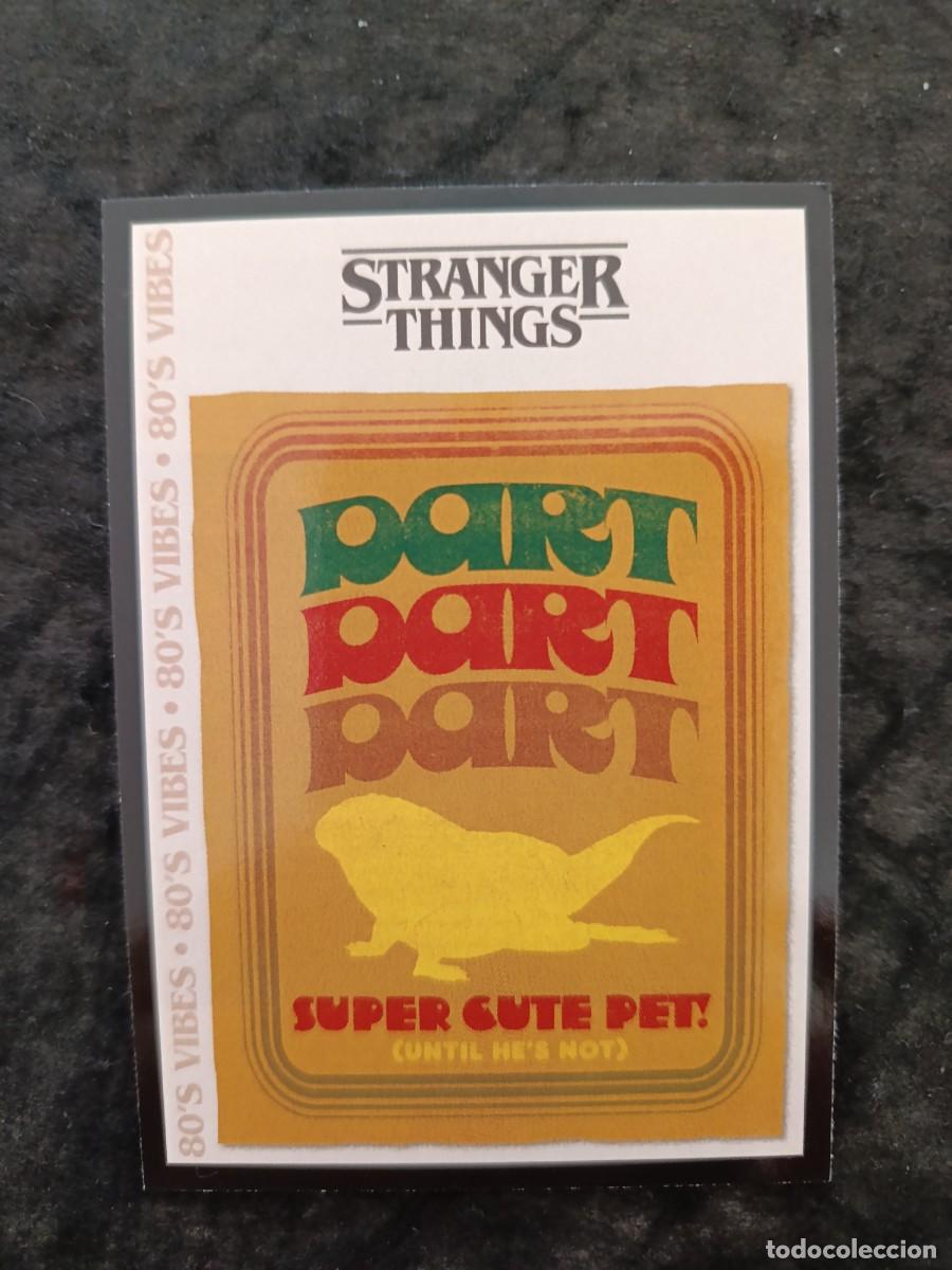Trading Cards: STRANGER THINGS. THIS IS OUR STORY. PANINI. #177 DART DART DART. 80'S VIBES