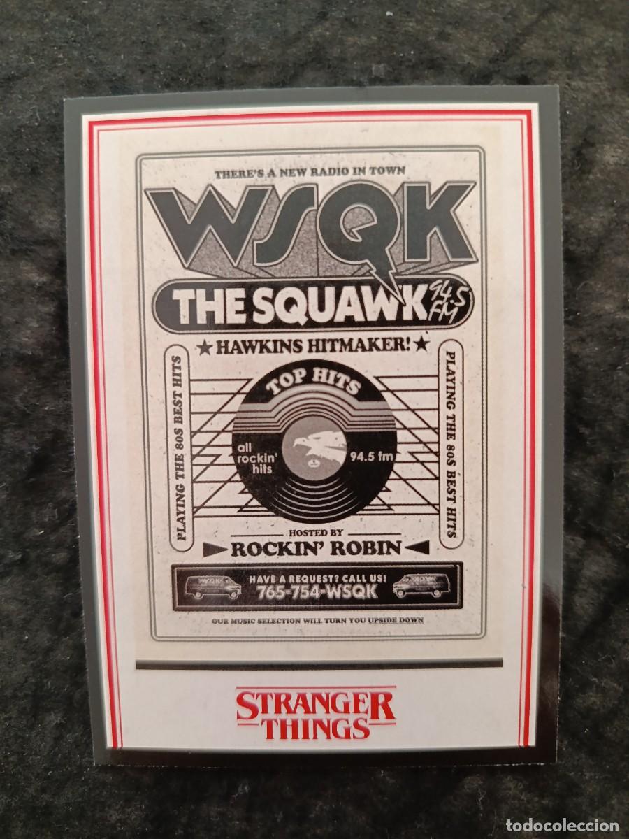 Trading Cards: STRANGER THINGS. THIS IS OUR STORY. PANINI. #187 WSQK. THE SQUAWK