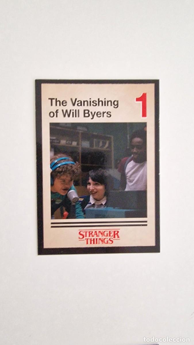 Trading Cards: 3 Stranger Things This is our story carta PANINI NETFLIX
