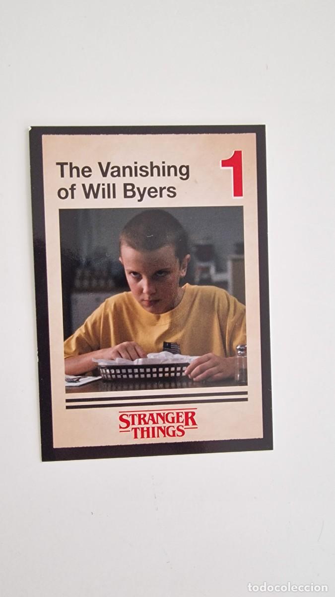 Trading Cards: 4 Stranger Things This is our story carta PANINI NETFLIX