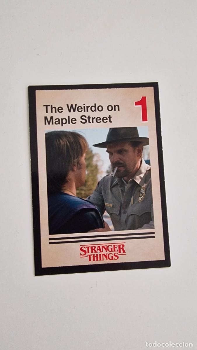 Trading Cards: 6 Stranger Things This is our story carta Tarjeta PANINI NETFLIX