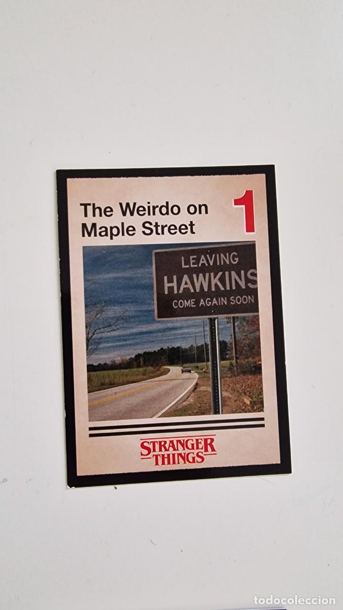 Trading Cards: 7 Stranger Things This is our story carta Tarjeta PANINI NETFLIX