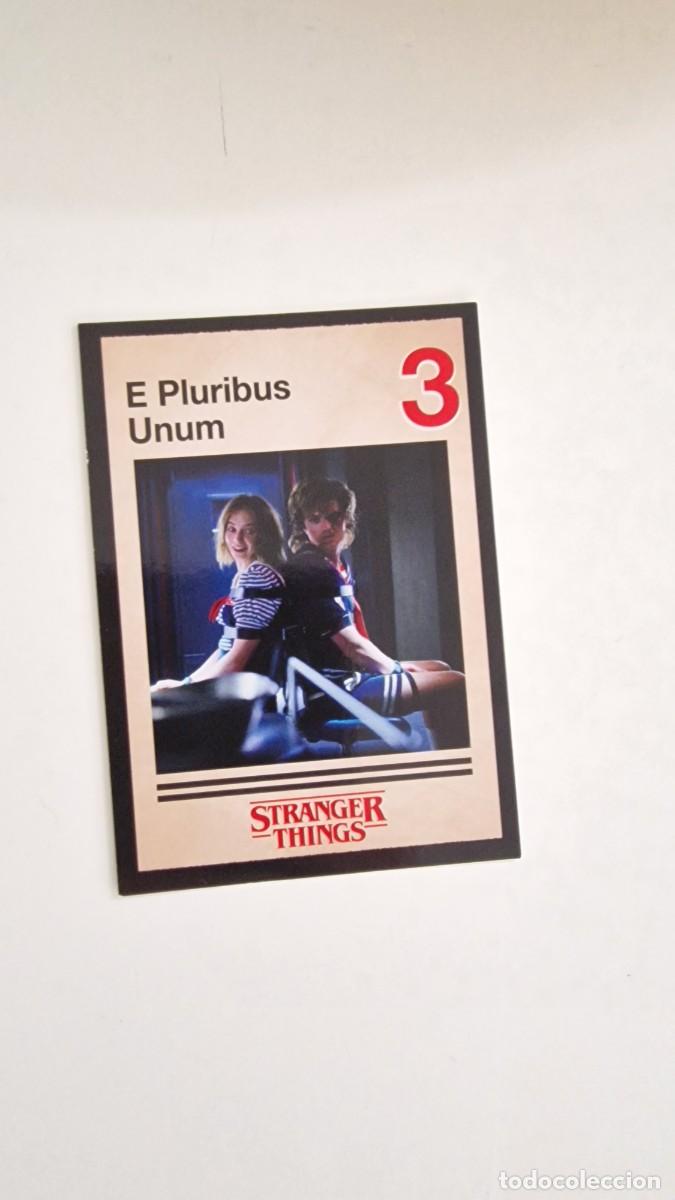 Trading Cards: 66 Stranger Things This is our story carta Tarjeta PANINI NETFLIX