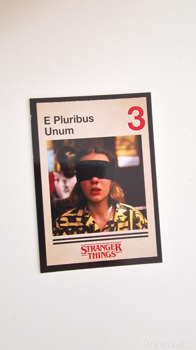 Trading Cards: 67 Stranger Things This is our story carta Tarjeta PANINI NETFLIX