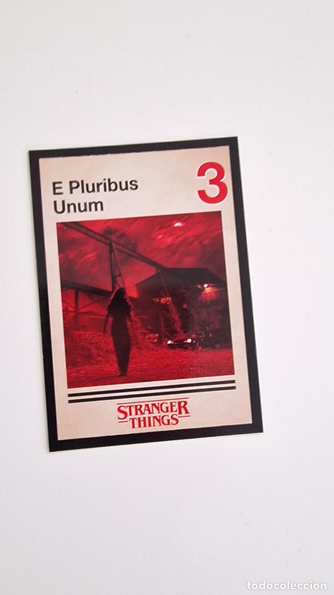 Trading Cards: 68 Stranger Things This is our story carta Tarjeta PANINI NETFLIX
