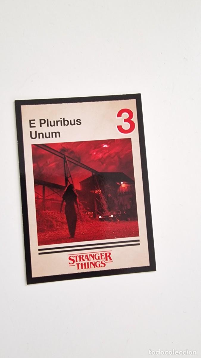 Trading Cards: 68 Stranger Things This is our story carta Tarjeta PANINI NETFLIX