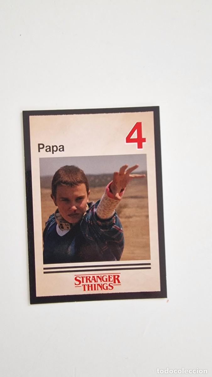 Cartes &agrave; &Eacute;changer: 88 Stranger Things This is our story carta Tarjeta PANINI NETFLIX