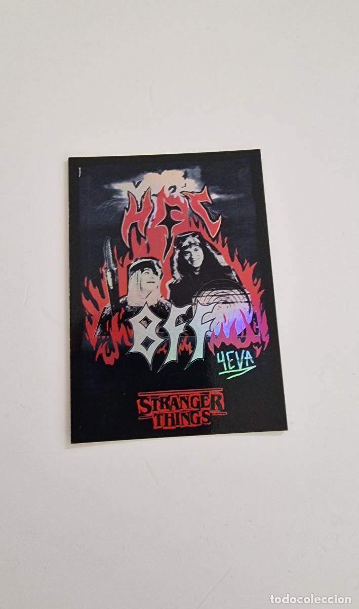 Cartes &agrave; &Eacute;changer: 96 Stranger Things This is our story carta Tarjeta PANINI NETFLIX
