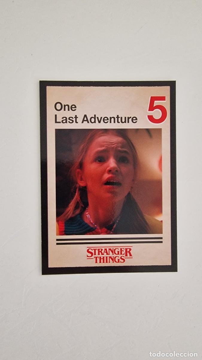 Trading Cards: 101 Stranger Things This is our story carta Tarjeta PANINI NETFLIX