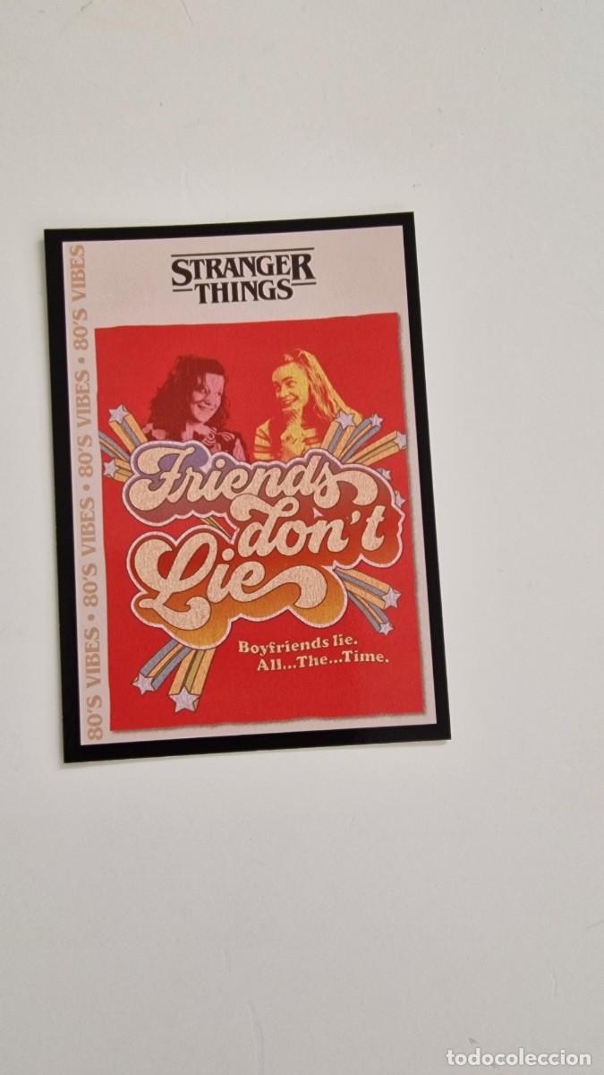 Trading Cards: 180 Stranger Things This is our story carta Tarjeta PANINI NETFLIX