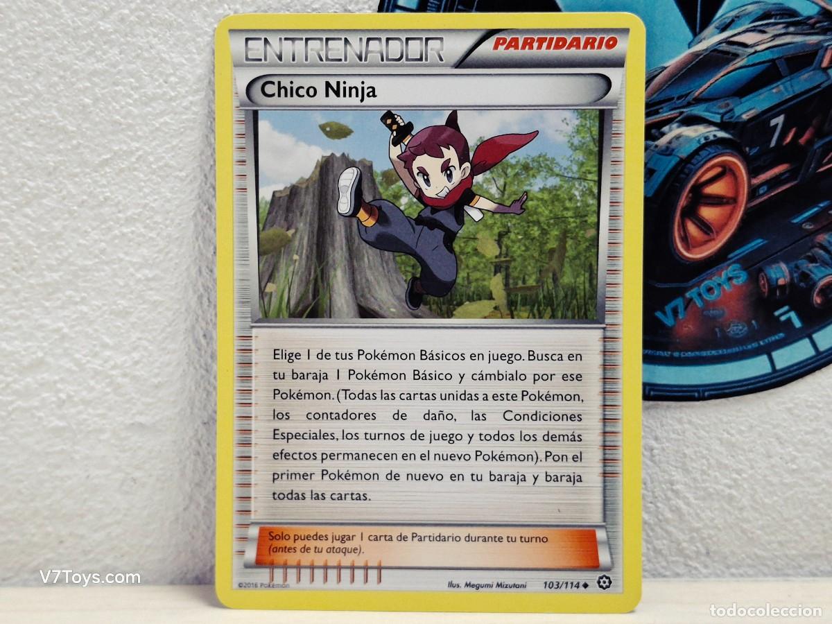Trading Cards: Carta Chico Ninja 103 Pokemon 2016 XY-Asedio de Vapor ES