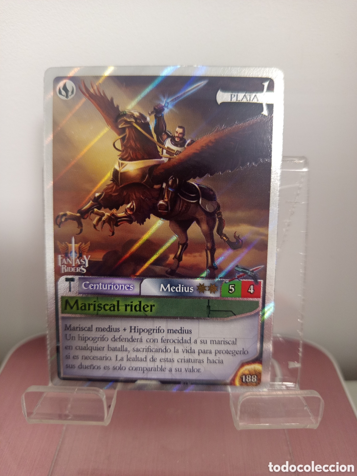 Trading Cards: ❇️ CROMO CARD MARISCAL RIDER 188 CENTURIONES PLATA NEW WORLD 2023 FANTASY RIDERS PANINI ❇️